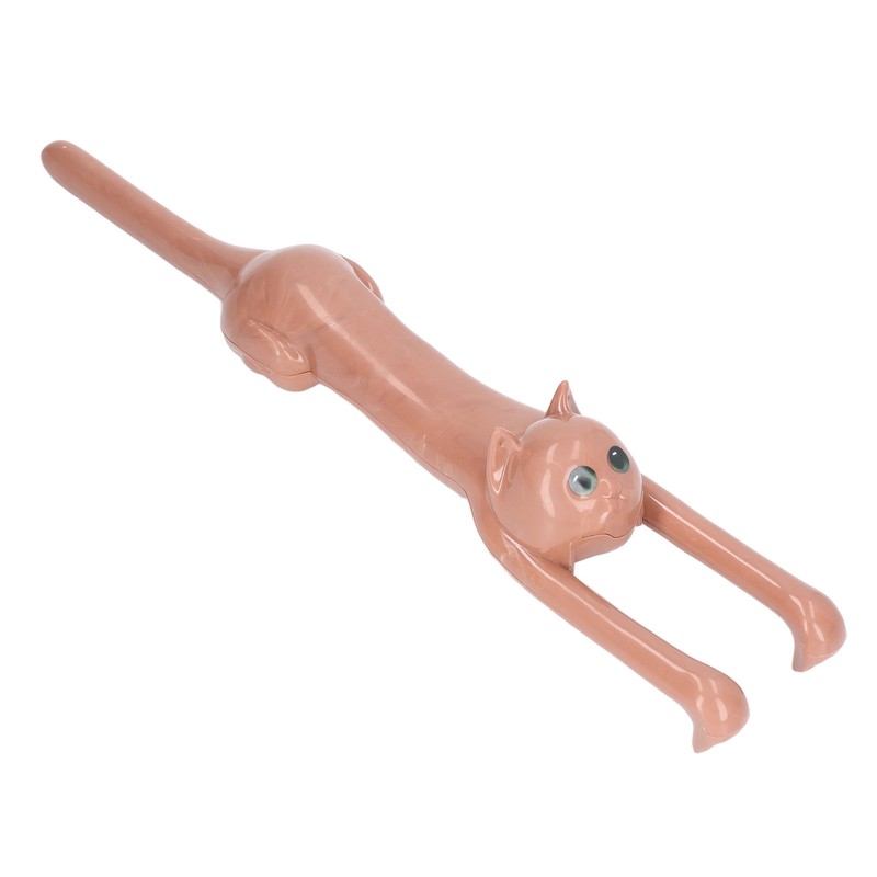 Manual Back Scratcher Cat Shaped Remove Itching Handheld Massage Tool