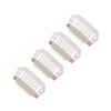 24 pcs/lot 28mm 8-teeth Metal Wig Clips Wig Hair Extension
