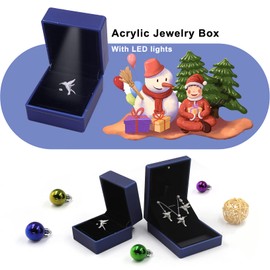 Women Jewelry Gifts, Jewelry Set with Hummingbird Necklace Earrings Ring Gift Idea for Mother's Day Valentine’s Day Birthday wedding - Wife/Girlfriend/Mum Love jewellery, Gifts for Mum