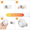LED Cordless Desk Lamp Metal 360 Degree Rotatable Magnetic Wall