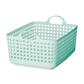 Like-it │SCB-7 │Daily use inside or outside. Movable handles make it easy to carry around. | Portable large basket for kitchen, laundry and kids room. | 13.98 x 17.91 x 9.96" | Mint Blue | 6.34 gal