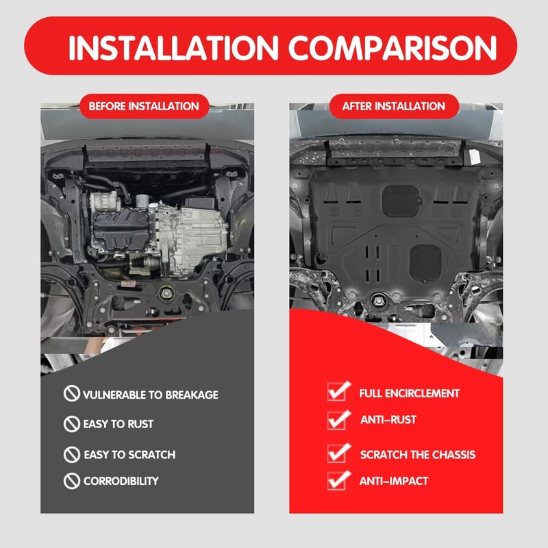 Front Engine Splash Shield Fit for VW Golf GTI 2015-2021