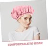 Healeved Hair Mask Cap Processing Caps Eva Pink