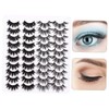 Mikinona Luxury 20 Pairs Fake Eyelashes Natural Look False Lashes