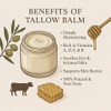 100% Grass-Fed Beef Tallow Moisturizer Balm for Dry, Sensitive Skin