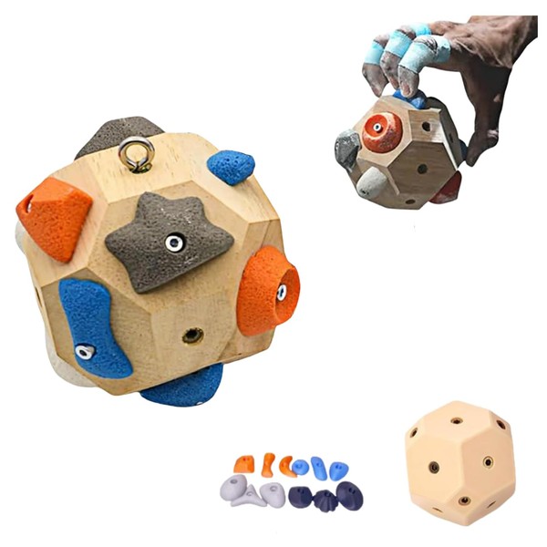 Handcrafted Boulder Block, Finger Training Tool for Climbers 3D Climbing