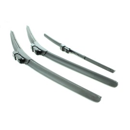 Heyner Fits: VW Golf Plus 2009-2014 Full Set Hybrid Wiper Blades Front Rear HH2828SL13G