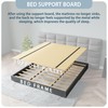 Imperius Heavy Duty Bed Panels Foldable Box Spring, Bunkie Board,