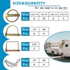 202PCS Hitch Pins Clip Pins, Linch and PTO Pins for