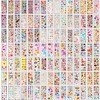 VEYLIN Stickers Reward Children, Reward, Various Types, Waterproof, 3D Kids,