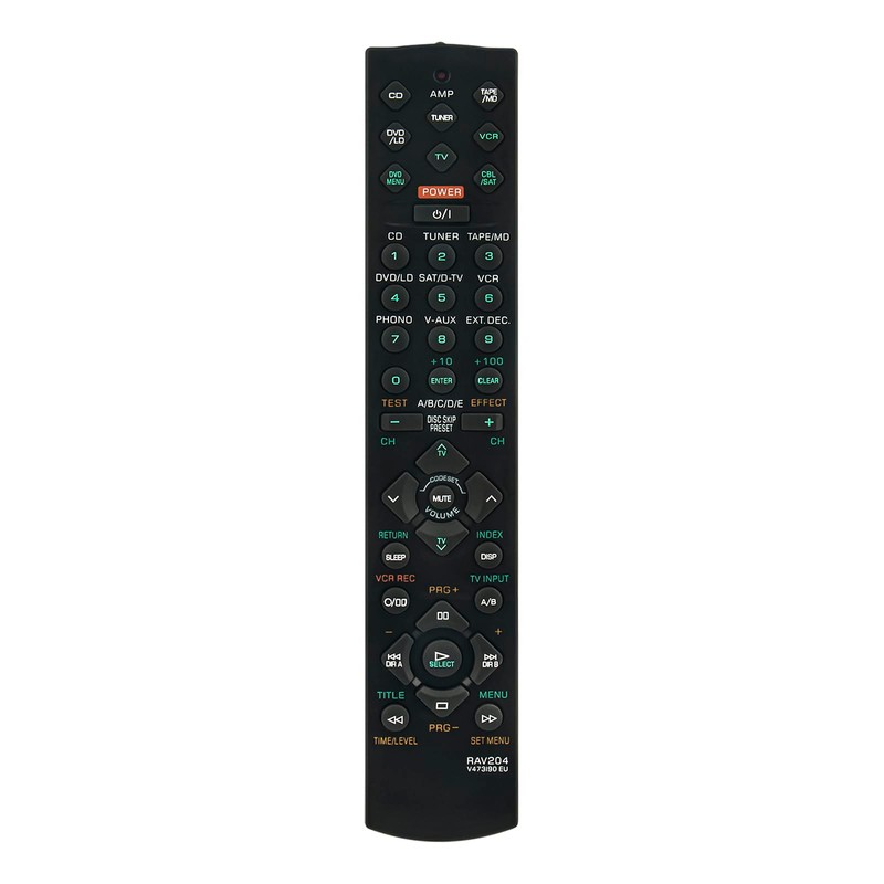 RAV204-V473190EU Replacement Remote Control Suitable for Yamaha AV Receiver Remote