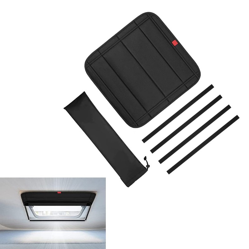 Riloer Magnetic RV Window Shade, Foldable RV Vent Sun Shade