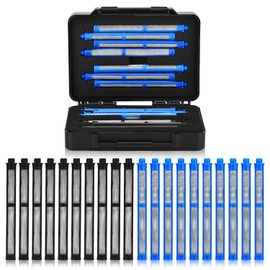 Contractor II & FTx II Airless Spray Gun Filters - 287033 10-Pack 100 Mesh Latex and 287032 10-Pack 60 Mesh Latex for Most High Pressure Airless Spray Guns,with a Box