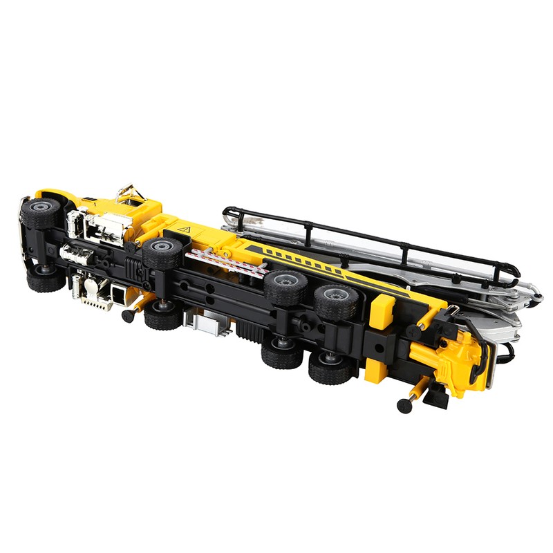 1/55 Concrete Pump Truck Model Engineering Car Alloy Vehicle Kids