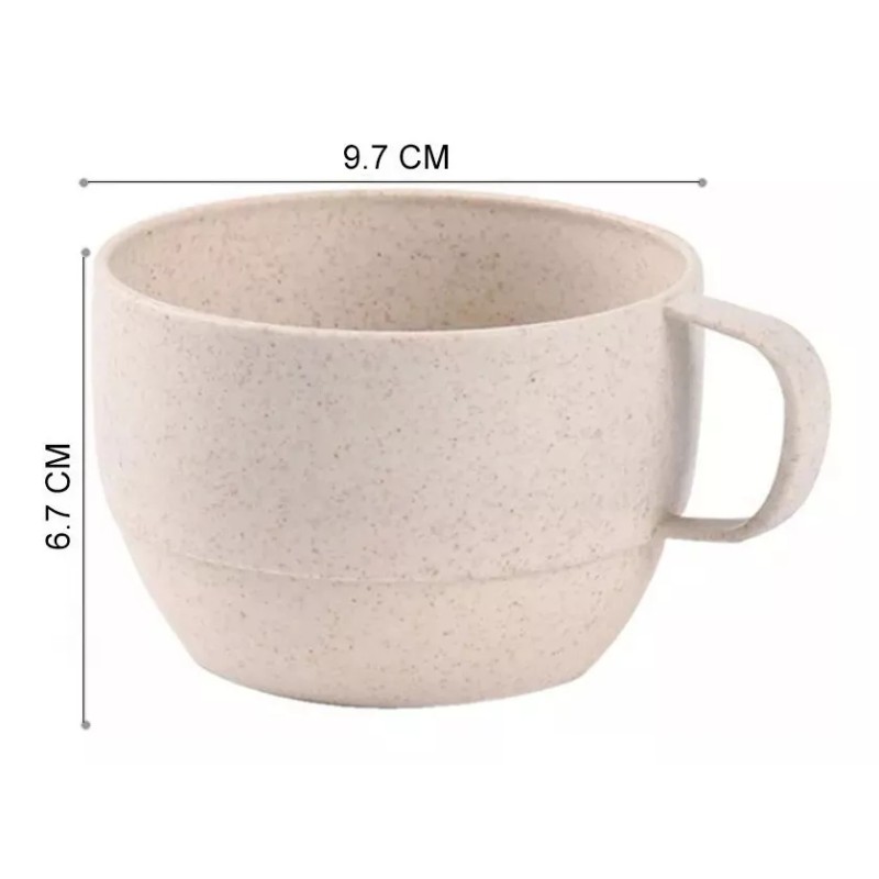 Jarra Cafe Te Bebidas Set Jarra Y Tazas Fibra De