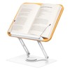 SJEhome Book Display Stand for Reading, Foldable Desktop Cookbook Stand