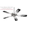 Lightning White - Ceiling Fan Skin Kit fits most 42