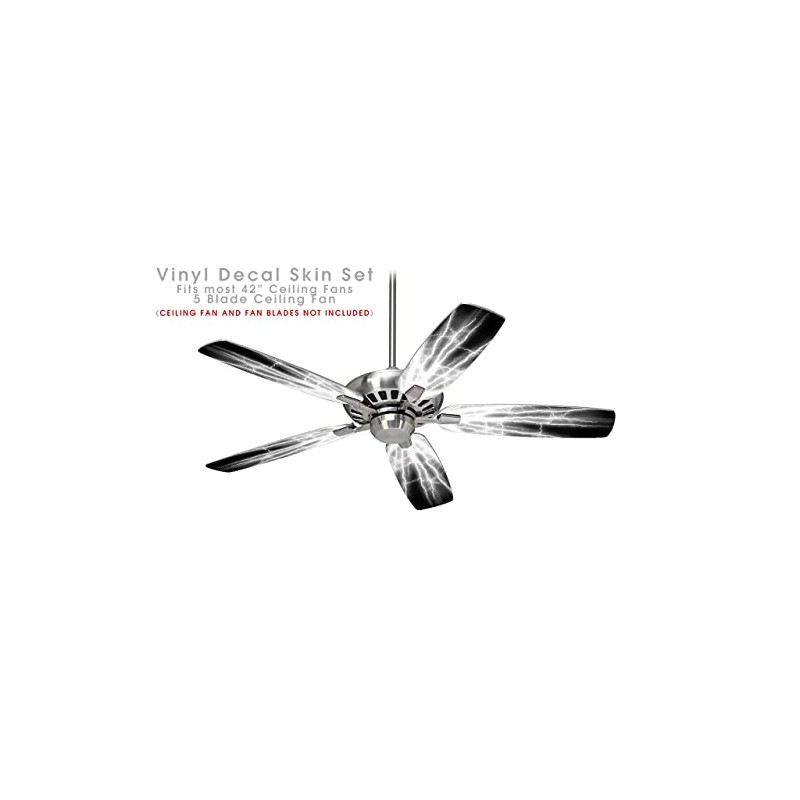 Lightning White - Ceiling Fan Skin Kit fits most 42