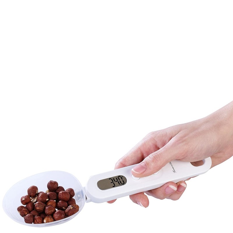 Rosenstein & Söhne Spoon Scale: Digital Spoon Scale, LCD Display,