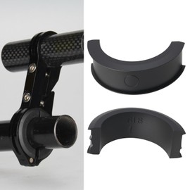 VGOL 5 Pair Bicycle Handlebar Mount Spacer Conversion Extender Spacer Conversion 31.8mm to 25.4mm, Compatible with GUB Holder, 9x25.4mm