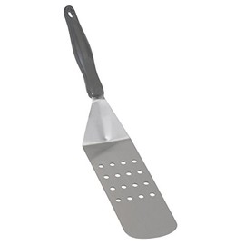 Vollrath Stainless Steel Perforated Turner with Black Handle