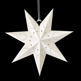 Paper Star 45 cm Diameter, Paper Star Decoration, Christmas Star Decoration, Folding Stars Lantern Decoration, Paper Star for Hanging at Home, Window, Advent, Christmas, Birthday, Christmas Tree