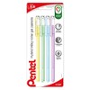 Pentel K108P Hybrid Milky Gel Roller Pastel Colours Pack of