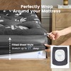 Mattress Topper Queen Size - Viscose Made from Bamboo Pillow