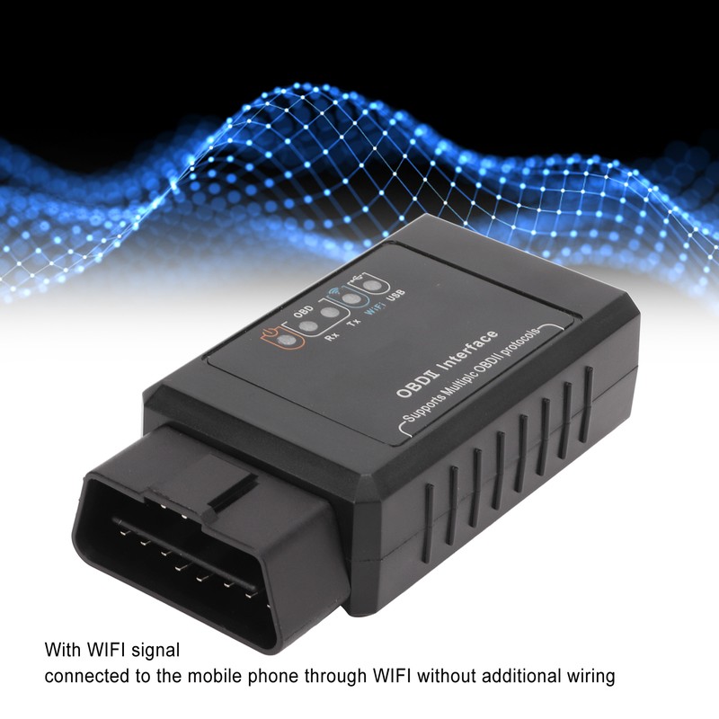 16 Pin WIFI USB Car Diagnostic Tool OBD2 Interface V1.5