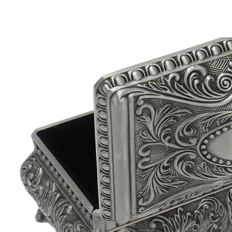Vintage Jewelry Box Innovative European Style Light Luxury Metal Trinket