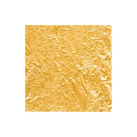 SELVA Dukat Double Gold 10 Sheets 80x80mm Genuine 23k Gold Leaf for Inside and Outside Gold Plating