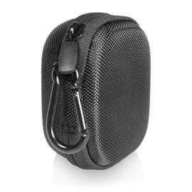 True Wireless Earbud Case for SoundPEATS True Wireless Bluetooth Earbuds in-Ear Stereo Bluetooth Headphones Wireless Earphones, Mesh Pocket for Cable, Carabiner