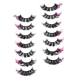 FOMIYES Lash Extensions 7 Pairs of Women's False Eyelashes Lash Clusters Instantly Transform Your Look