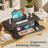 JOY worker Standing Desk Converter, 32" Height Adjustable Sit Stand