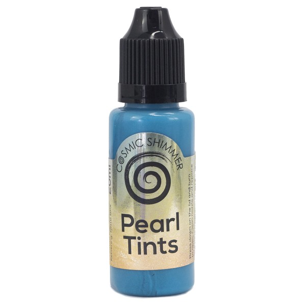 Cosmic Shimmer Pearl Tints-Teal Dream, 20 ml Bottle