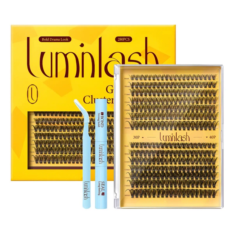 Luminlash Kit De Extensiones De Pestañas 8-16mm