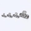 Φ1/4, 3 Way Tee Quick Connector, Push to Connect Air