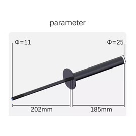 Gym Weight Stack Extender, Exercise Machine Weight Loading Pin, Portable Sports Weight Stack Pin Add Weight for Weight Board, 200mm