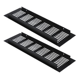 COHEALI 2pcs Aluminum Alloy Breathable Vent Cover for Cabinets and Closets Durable Mesh for Moisture and Odor Control Wardrobes and Shoe Cabinets