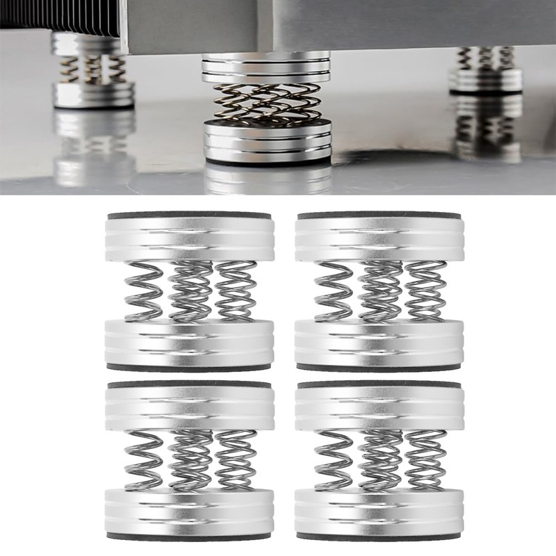 Speaker Isolation Feet Shock Absorbing Prevent Slip Spring HiFi Speaker