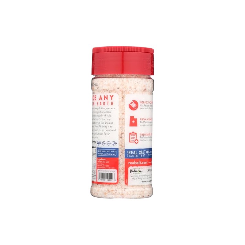 REDMOND REAL SALT, Sal Kosher Natural sin Refinar, 100% Pura,