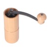 Manual Coffee Grinder Adjustable Detachable Beech Wood Stainless Steel Core