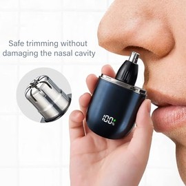 Rechargeable Nose Hair Trimmer Ear and Eyebrow Grooming Set Waterproof Beard Trimmer for Men and Women