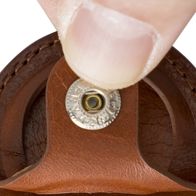 Solo Pelle Leather Case Compatible with New AirTag 2021, AirTag