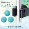 COLGAI Magnetic Mop Holder Strong Magnetic Wall Mount Storage Silver
