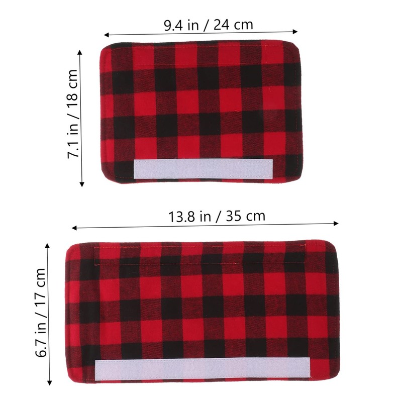 Tofficu 1Set Refrigerator Handle Cover Skin Friendly Protector for Kitchen