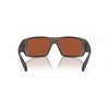 Native Men's XD9021 Sightcaster Square Sunglasses, Matte Smoke Crystal/Green Mirrored