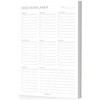 Fantastino A5 Weekly Planner Pad 100 Sheets (22+ Months) -