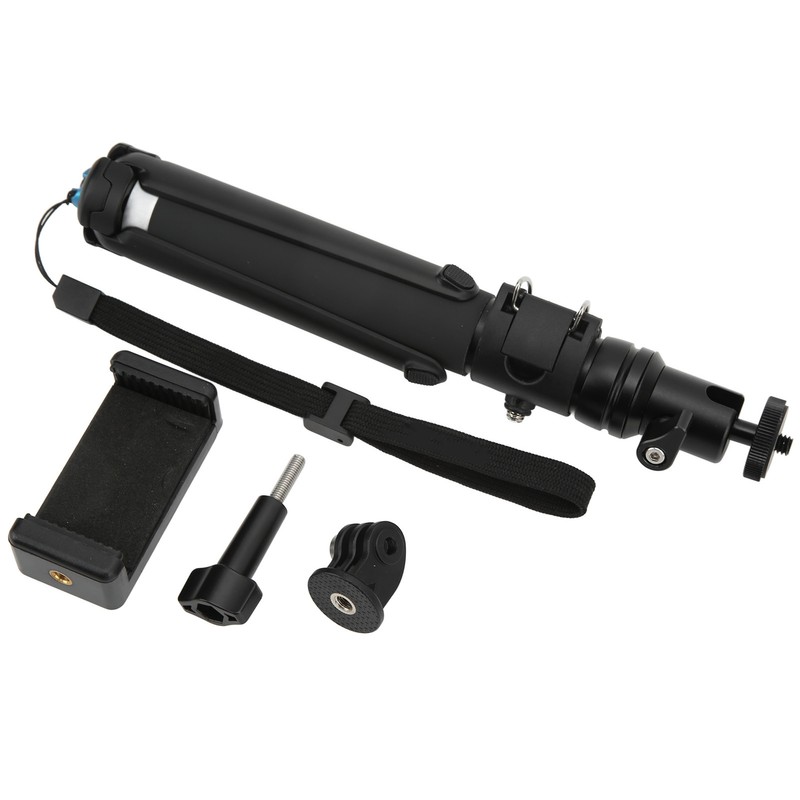 TELESIN Selfie Stick Aluminum Alloy Extendable Selfie Stick Tripod for