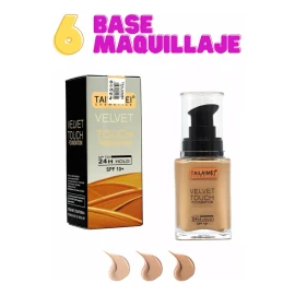 Tailaimei 6 Bases De Maquillaje Tailaimei Velvet Touch Alta Cobertura
